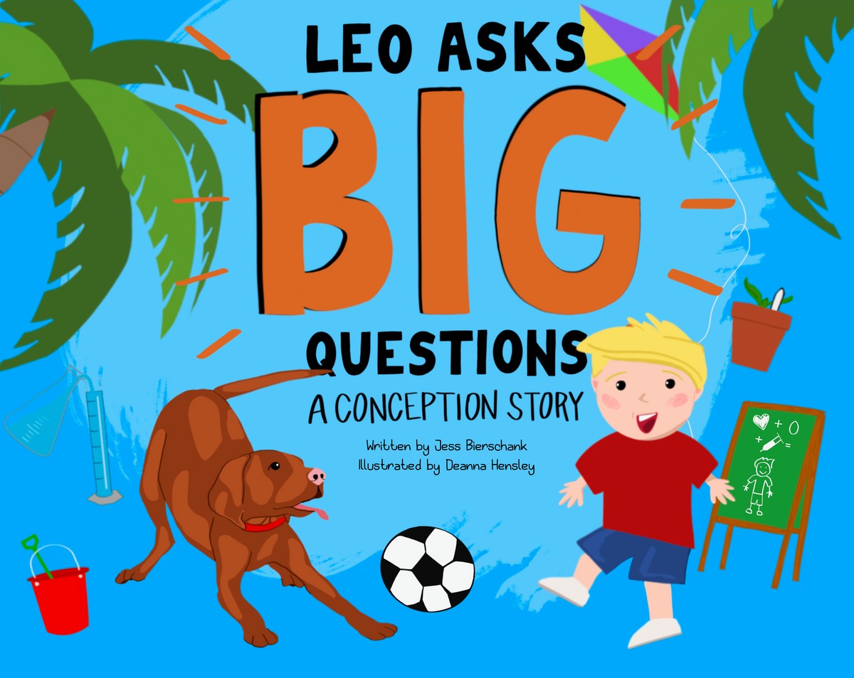 Leo Asks Big Questions: A Conception Story book cover